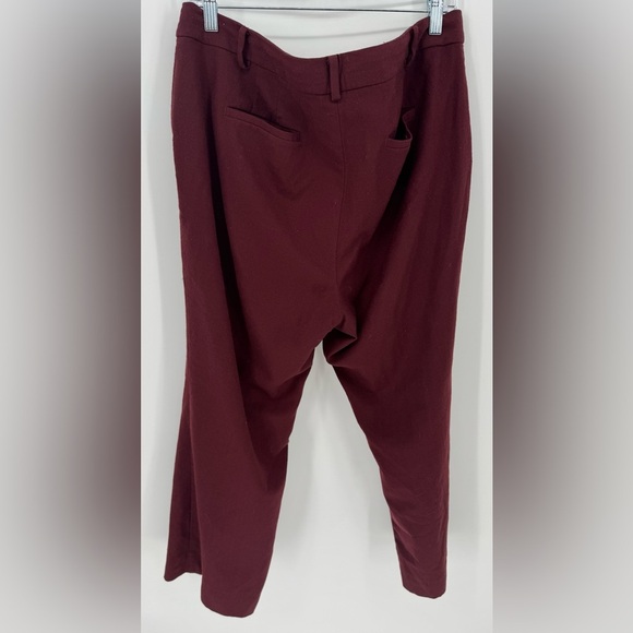 Talbots Woven in Italy LUXE VIRGIN WOOL STRAIGHT LEG PANTS - Picture 2 of 11